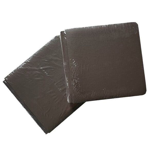NWT Set of TWO Creative Memories 8x8 CHOCOLATE BROWN Album Coverset Scrapbooking - Picture 1 of 3
